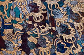 Detail from a mural painting with a 'Ramakien' motif - Thai version of the Indian Ramayana - from the temple complex of the Emerald Buddha, Bangkok (late 18th century) 